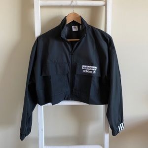 Cute Adidas Cropped Jacket!!